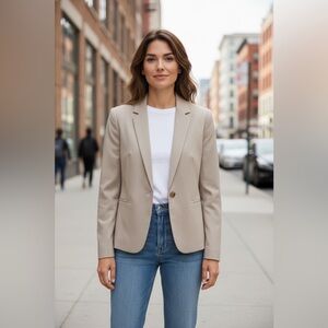 Express Taupe Women's Blazer, size 6